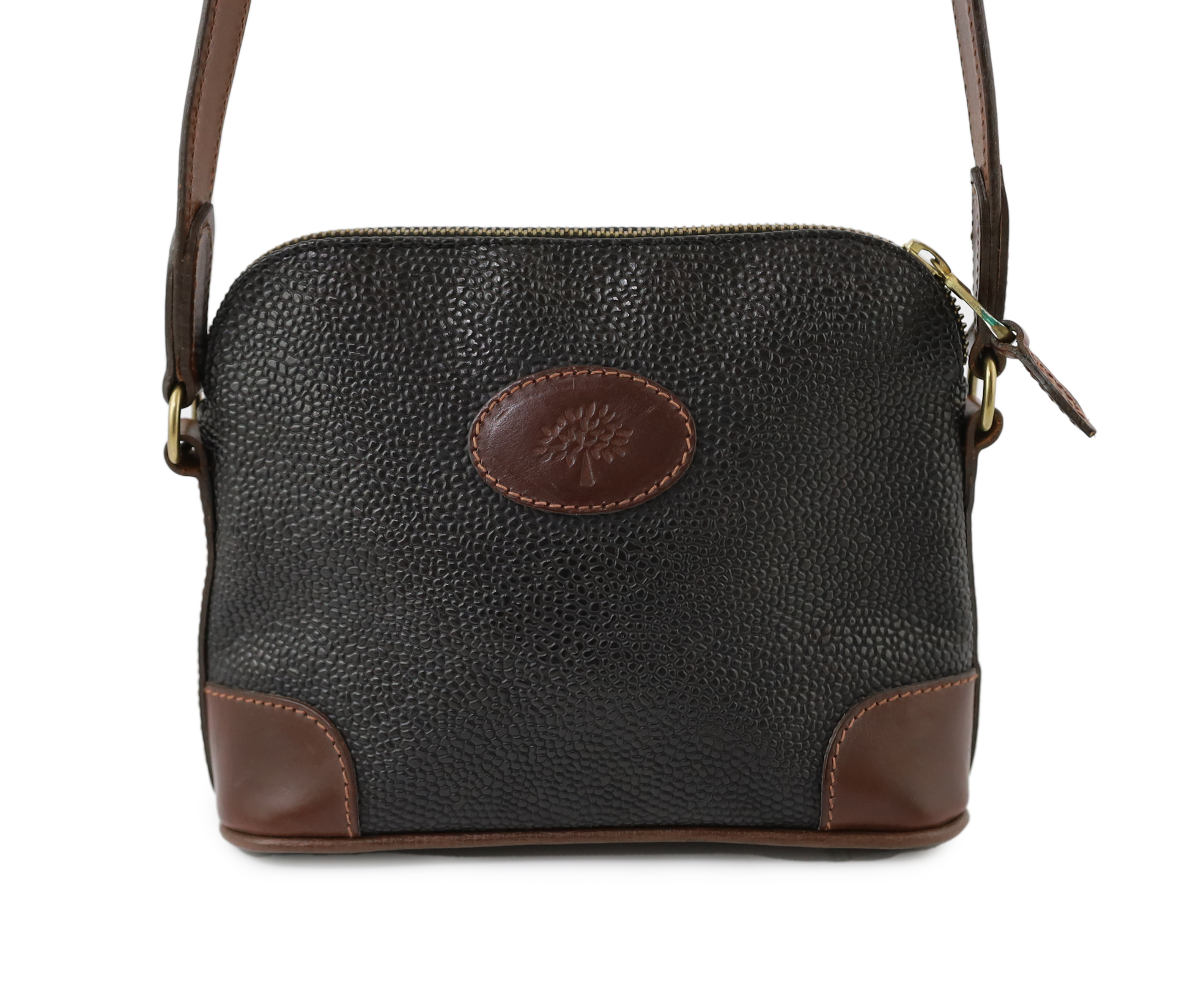 A Mulberry crossbody bag, width 20cm, height 15cm, depth 7.5cm